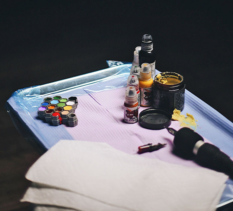 Tattoo Ink Tray Tattoo Ink Tray