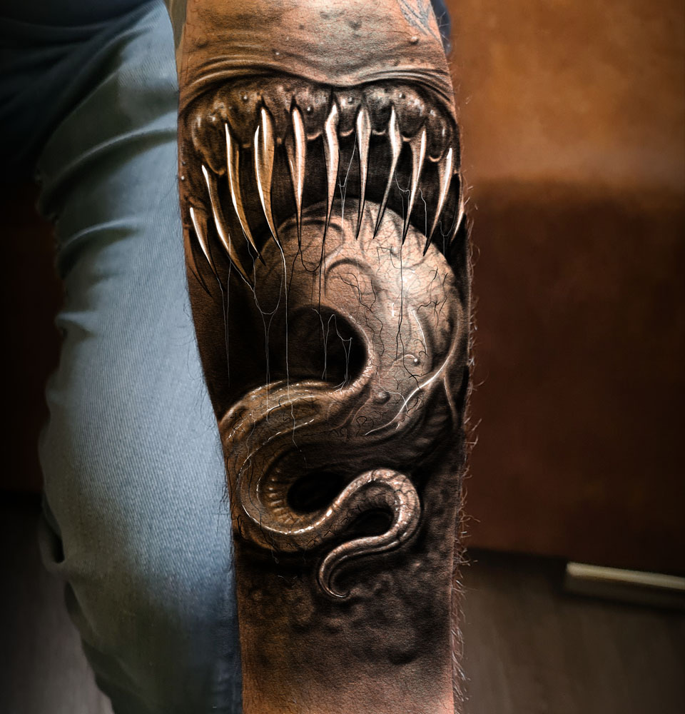Tatouage dark gore